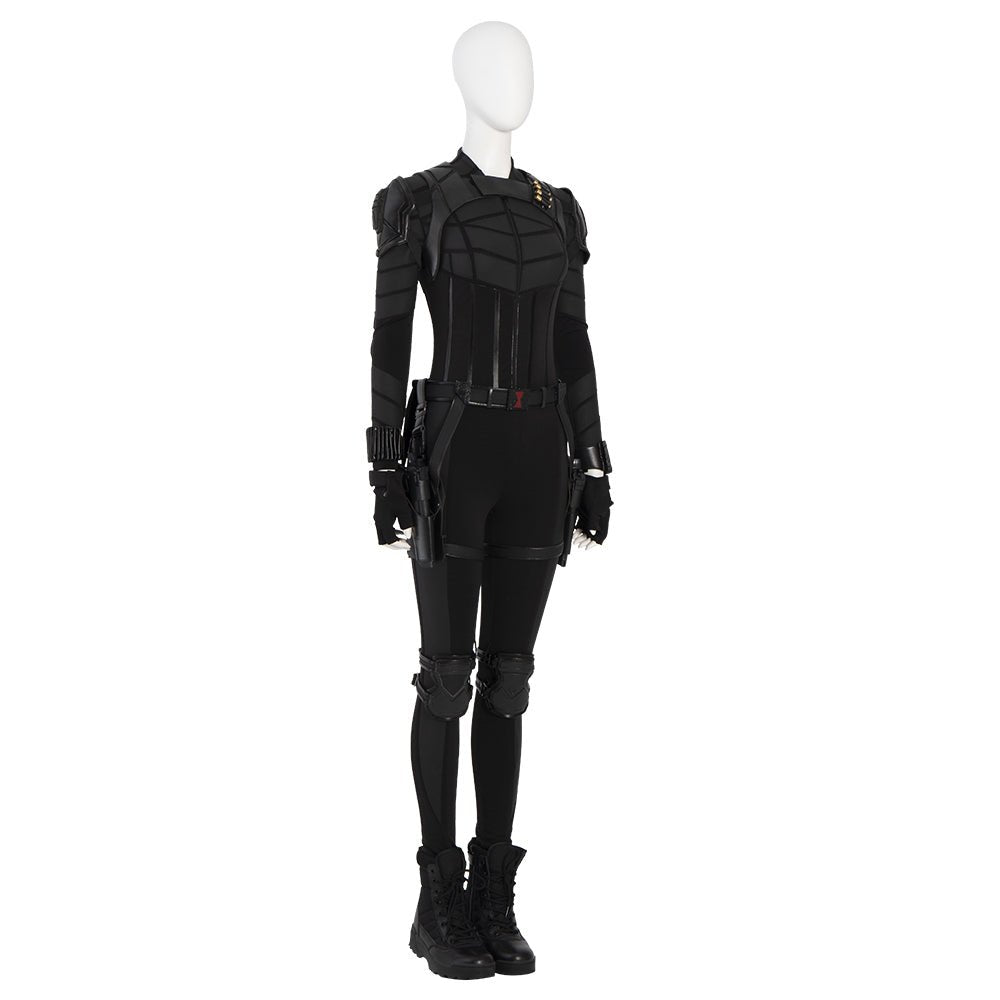 Traje de Combate Negro de Yelena Belova para Mujeres – Ajuste Personalizado, Halloween - Fantasia Cosera
