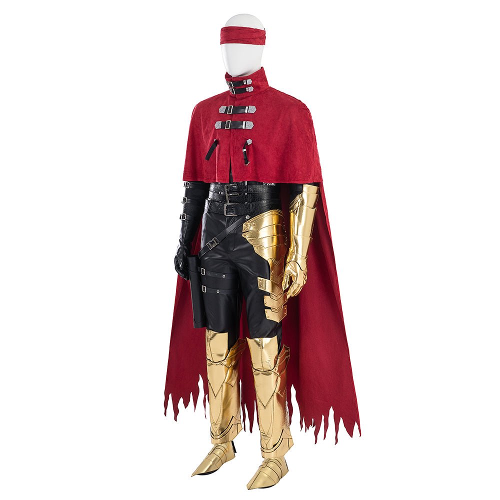 Traje de Cosplay de Vincent Valentine - Final Fantasy VII - Fantasia Cosera