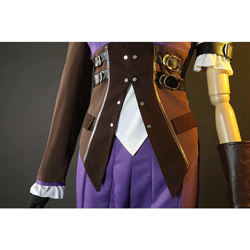 Disfraz de Cosplay de Caitlyn de LOL Arcane Conjunto Completo para Halloween y Eventos - Fantasia Cosera