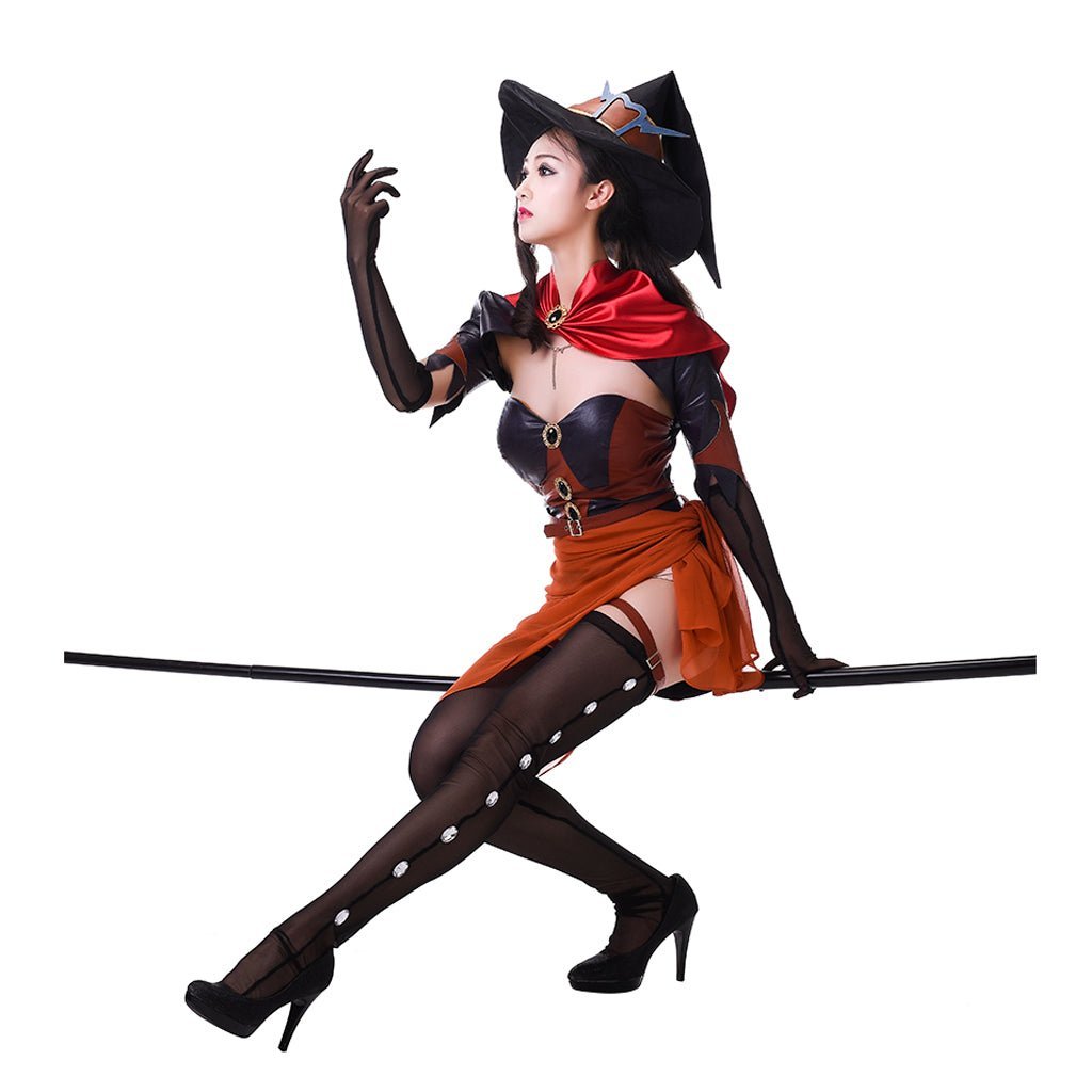 Disfraz de Cosplay Legend Mercy Angela Ziegler Witch Skin | Serie Cosplay de Juego - Fantasia Cosera