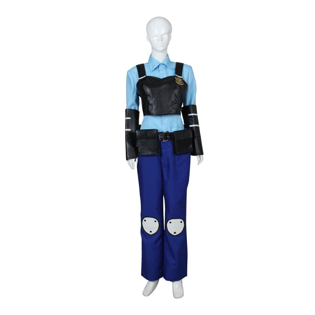 Traje de Cosplay de Judy Hopps para Adultos - Uniforme de Oficial de la ZPD para Mujeres, Ideal para Halloween, Carnavales y Fiestas - Fantasia Cosera