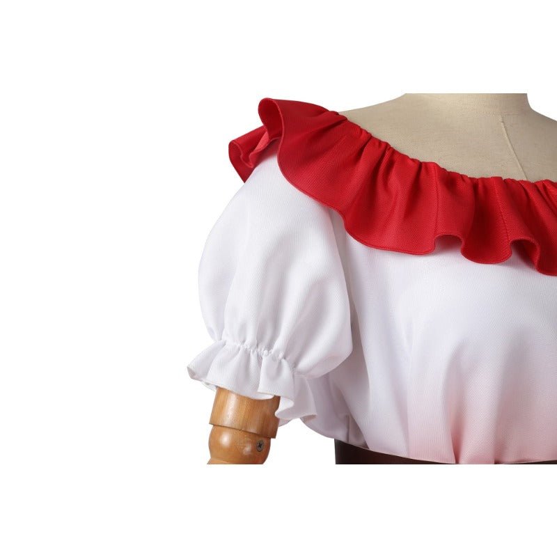 Traje de Cosplay de Hoshino Ai de OSHI NO KO - Vestido de Cantante Conjunto Completo con Falda y Tocado - Fantasia Cosera