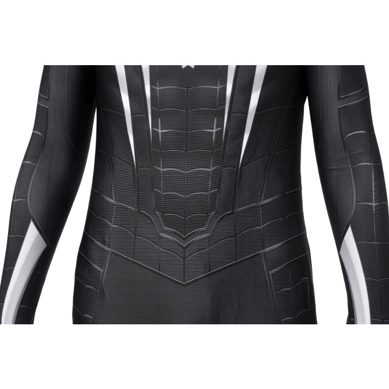 Traje de Cosplay de Spider-Man PS4 Avanzado Negro para Niños, Disfraz de Halloween - Fantasia Cosera