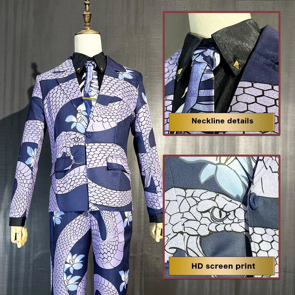 Traje de Cosplay de Rindo Haitani de Tokyo Revengers - Púrpura, Regalo de Halloween y Navidad - Fantasia Cosera