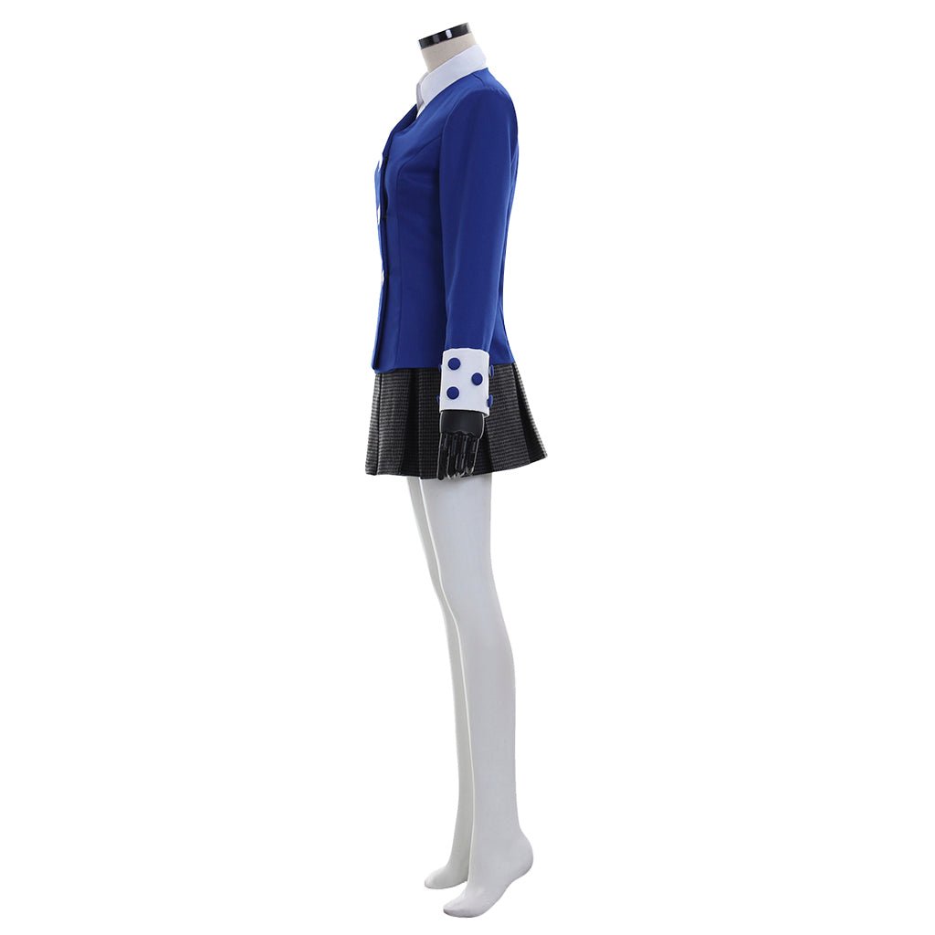 Vestido Azul de Traje para Mujer Adulto - Disfraz de Carnaval para Halloween y Fiestas Temáticas - Fantasia Cosera