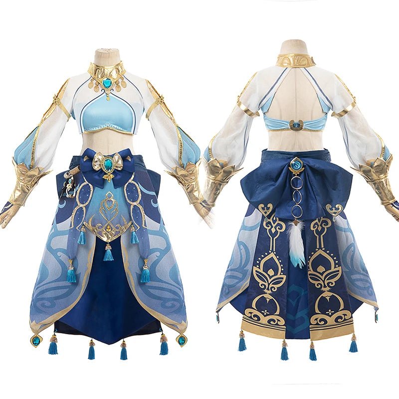Traje de Cosplay de Nilou de Genshin Impact para Mujer - Conjunto Completo de Alta Calidad - Fantasia Cosera