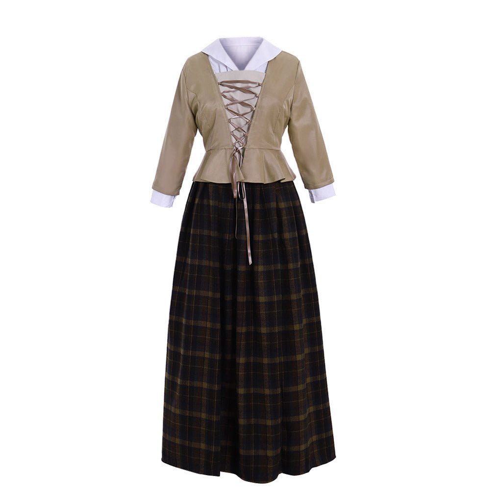 Vestido Inspirado en Outlander | Cosplay de las Tierras Altas de Escocia para Mujeres - Fantasia Cosera