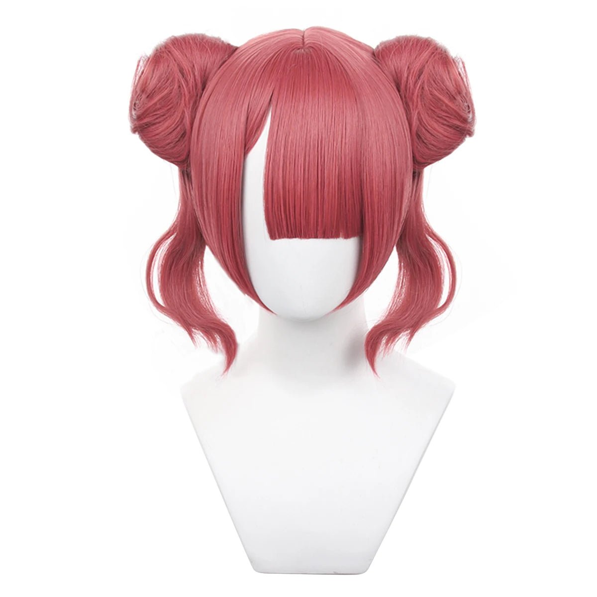 Peluca de Cosplay Anri Teieri de Blue Lock Estilo Lindo Rosa Fibra Sintética Tamaño Ajustable para Fiestas y Disfraces - Fantasia Cosera