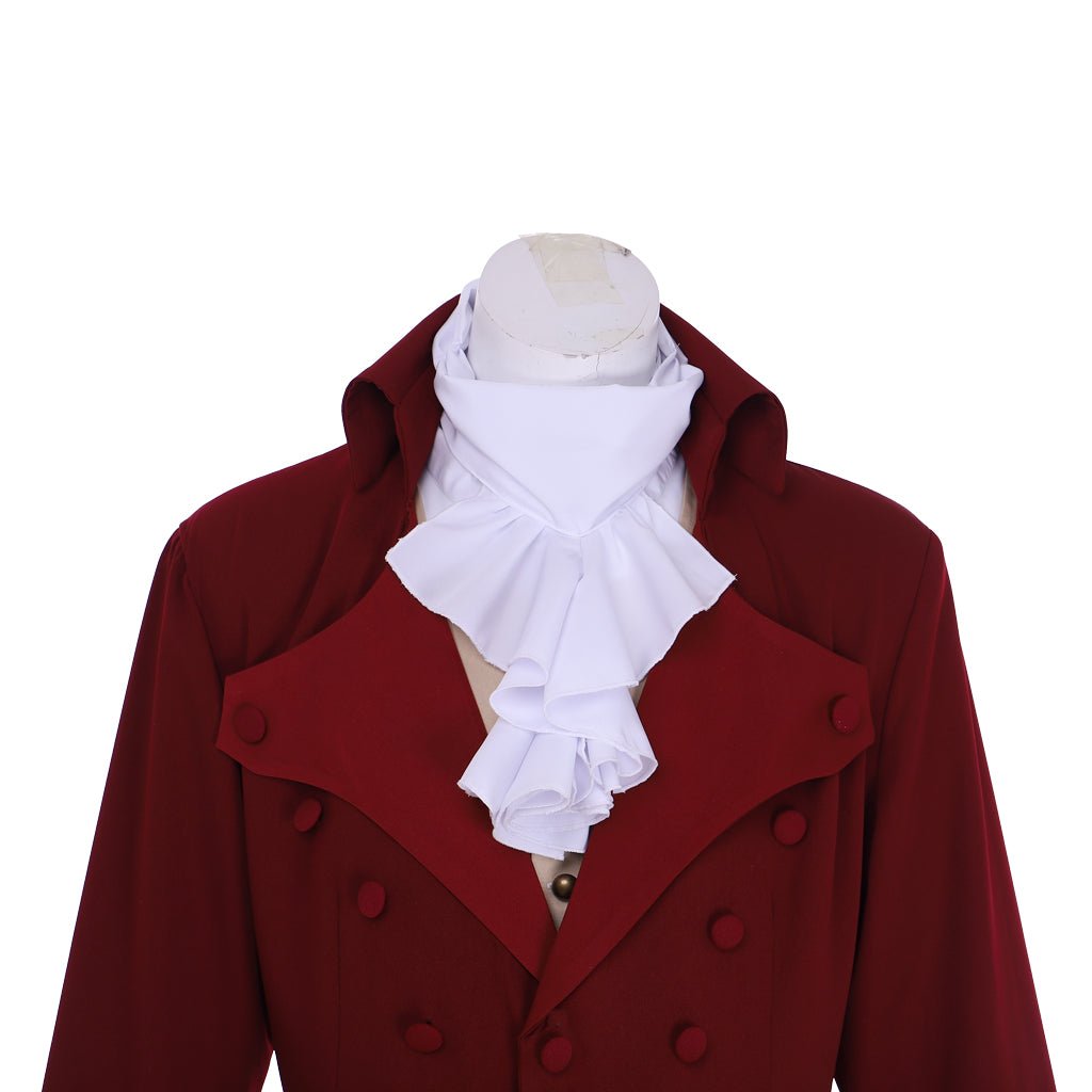 Traje de Cosplay de Aaron Burr de Hamilton - Aristócrata Colonial | Fantasía Cosera Serie Medieval - Fantasia Cosera