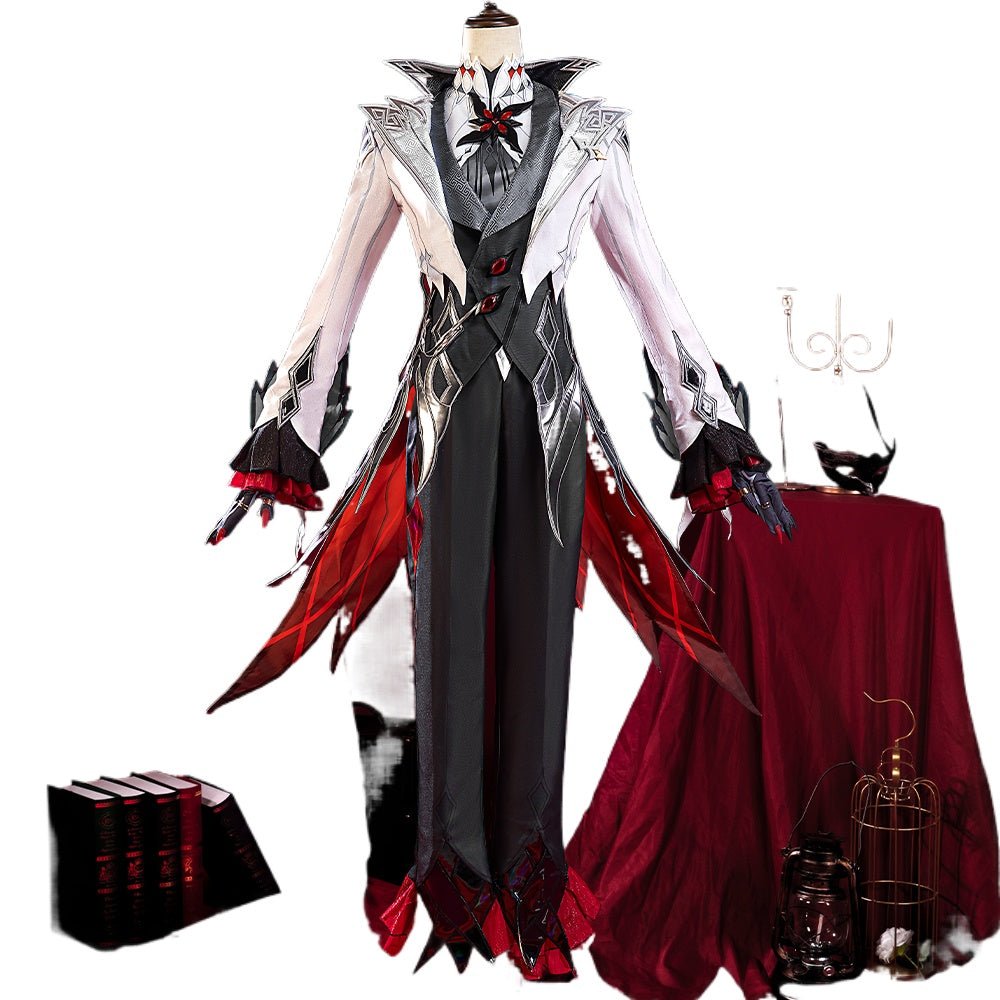 Traje de Cosplay de Arlecchino de Genshin Impact - Ideal para Fans de Los Fatui Harbingers - Fantasia Cosera