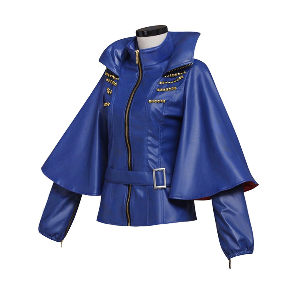 Traje de Cosplay de Evie Chaqueta Azul para Mujeres Adultas - Fantasia Cosera