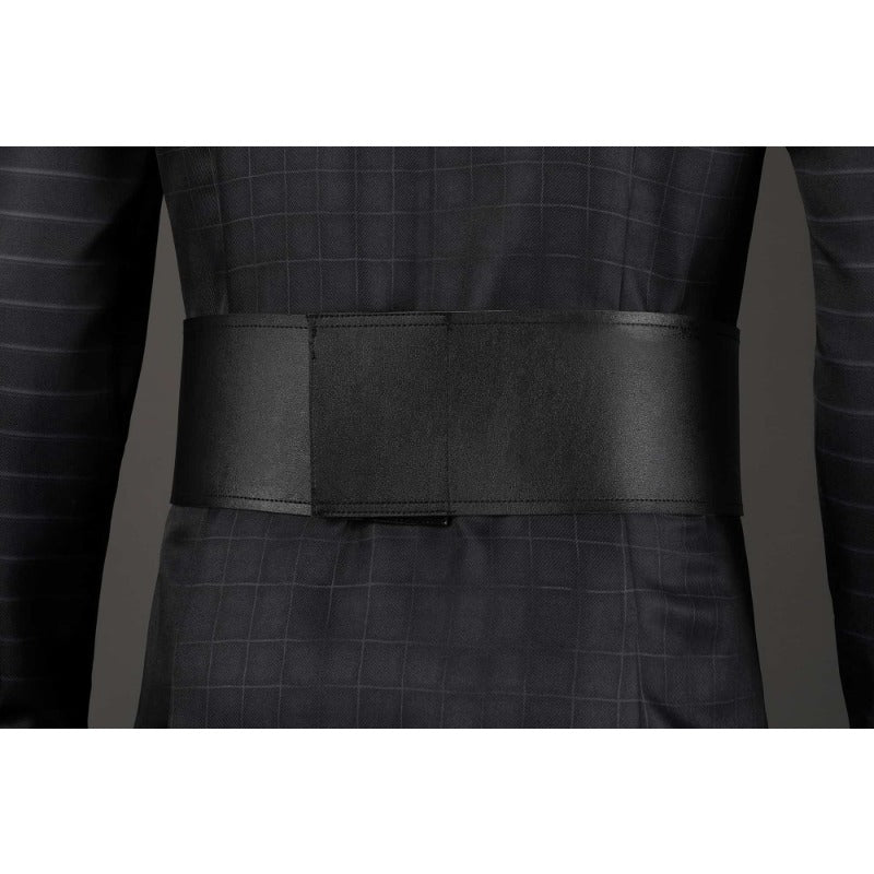 Traje de Cosplay de Kylo Ren para Adultos - Túnica, Pantalones y Capa Negra para Halloween - Fantasia Cosera