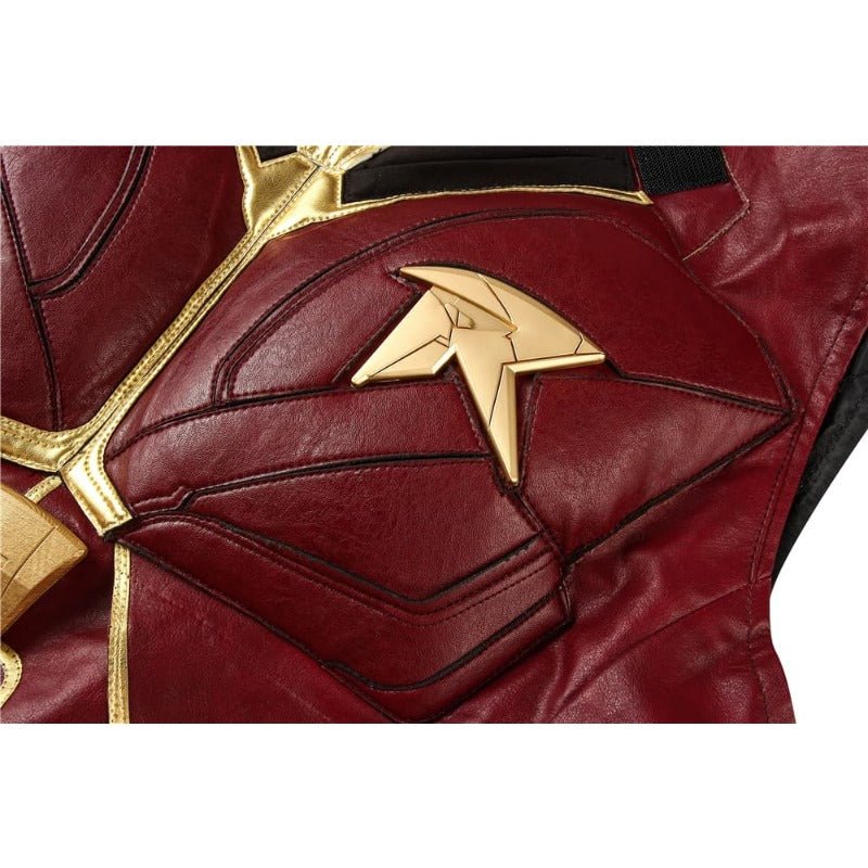 Traje de Cosplay Red Robin Tim Drake – Uniforme con Capa de Damian Wayne para Halloween - Fantasia Cosera