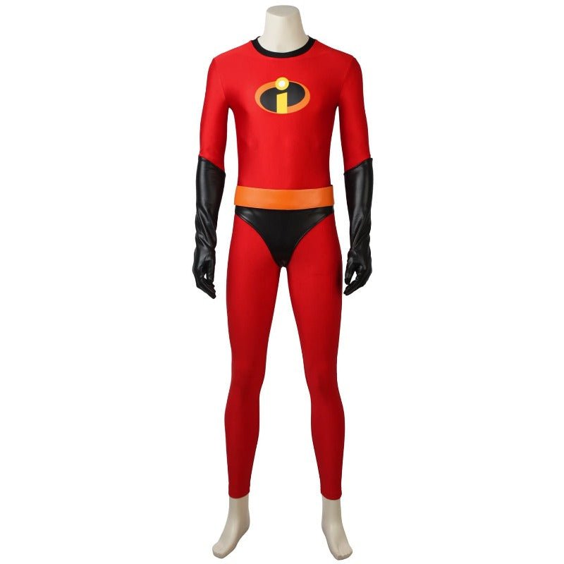Traje de Cosplay de Bob Man Parr - Mono de Anime Halloween 2023 - Fantasia Cosera