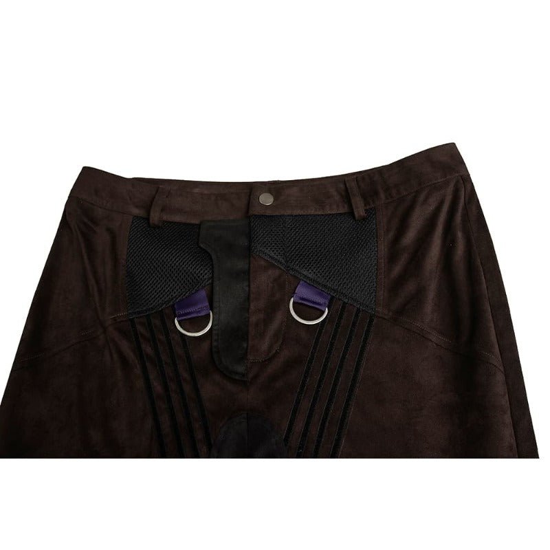 Traje de Cosplay de Yondu Udonta para Adultos y Niños | Outfit de Película en Cuero Marrón para Halloween - Fantasia Cosera