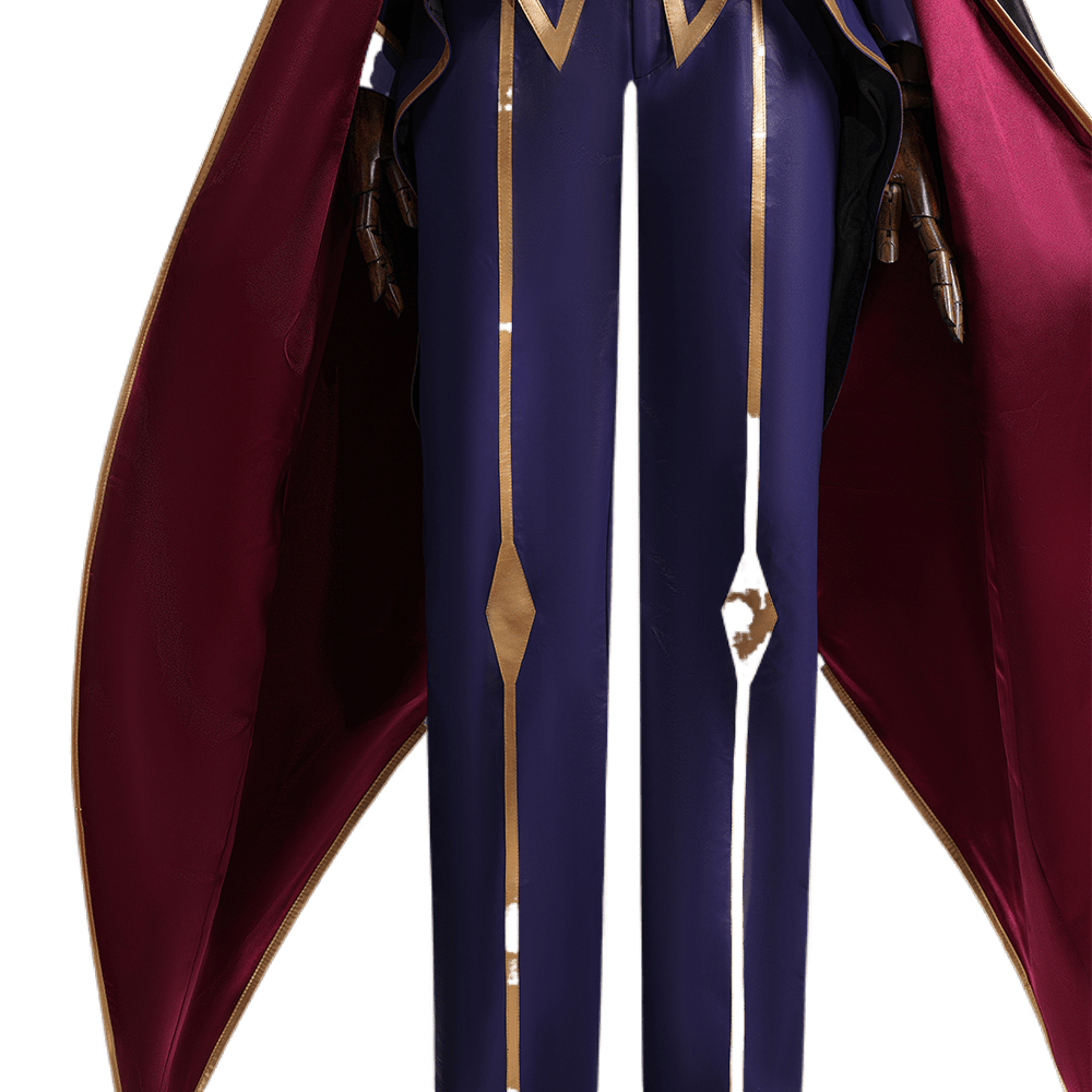 Disfraz de Code Geass: Lelouch of the Rebellion ZERO - Traje de Anime de Alta Calidad - Fantasia Cosera