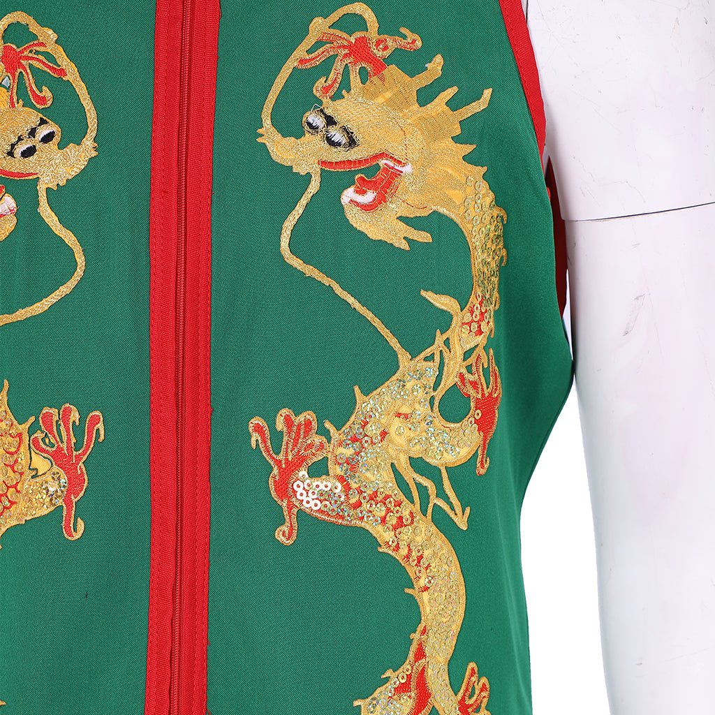 Traje de Cosplay de Sie Kensou de The King of Fighters | Traje Azul de Kung Fu para Hombres - Fantasia Cosera