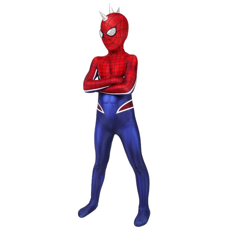 Disfraz de Spider-Man Punk para Niños - Traje de Cosplay de Spider-Man - Fantasia Cosera