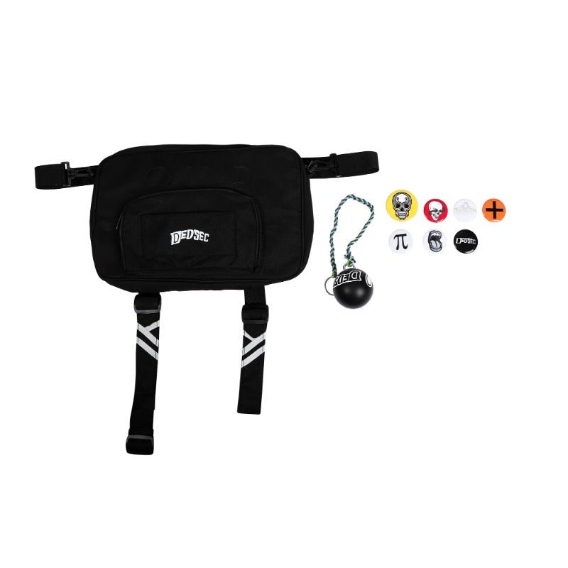 Fantasía Cosera Bolso Cruzado de Marcus Holloway de Watch Dogs 2 - Mochila para Cosplay - Fantasia Cosera