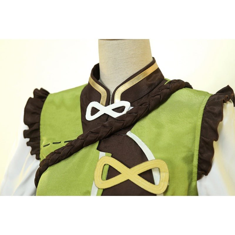 Traje de Yaoyao Cosplay - Disfraz de Halloween con Peluca y Mochila para Mujeres y Niños - Fantasia Cosera