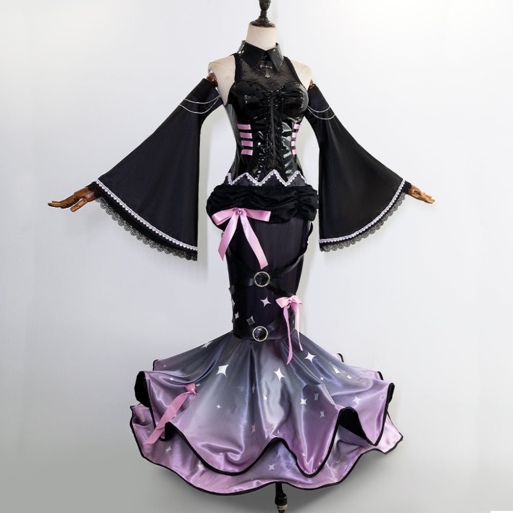 Traje de Cosplay Hatsune Miku x Serie Mapache Luka - Outfit Definitivo para Roleplay de Anime - Fantasia Cosera