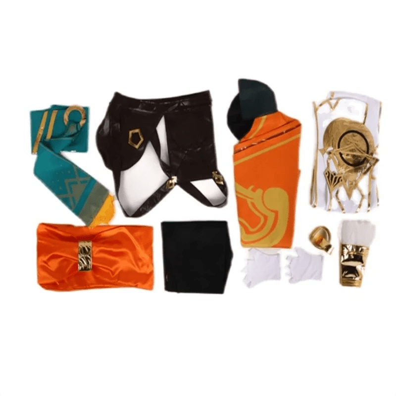 Traje de Cosplay de Akshan de LOL para Hombres - Conjunto Completo para Fiestas de Halloween - Fantasia Cosera