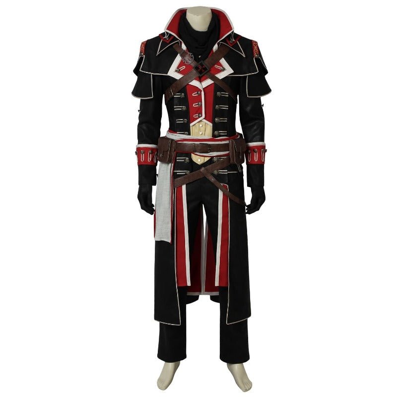 Traje completo de Shay Patrick Cormac de Assassin's Creed Rogue con zapatos - Fantasia Cosera