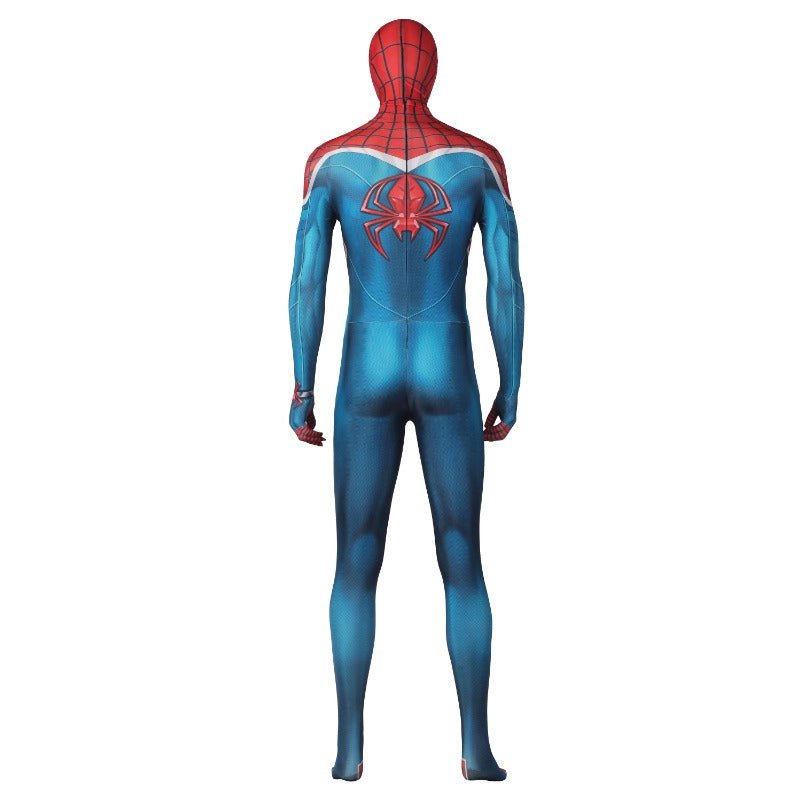 Traje de Cosplay Spider-Man PS5 Spider-UK Battle Suit para Halloween - Fantasia Cosera
