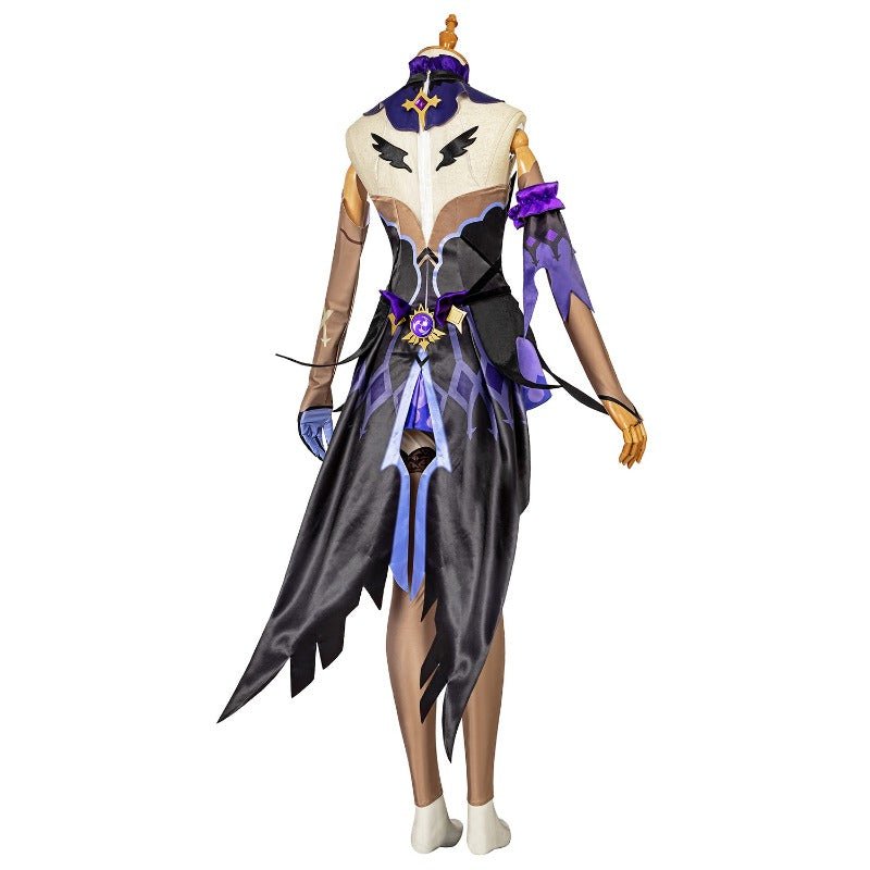 Traje de Cosplay de Fischl de Genshin Impact - Diseño Elegante y Auténtico - Fantasia Cosera