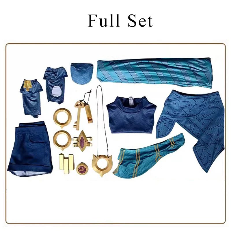 Traje de Cosplay de Zoe, El Aspecto del Crepúsculo de LOL para Mujer - Disfraz Completo para Halloween - Fantasia Cosera