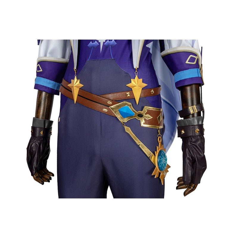Disfraz de Kaeya de Genshin Impact para Hombres - Traje de Juego para Halloween - Fantasia Cosera