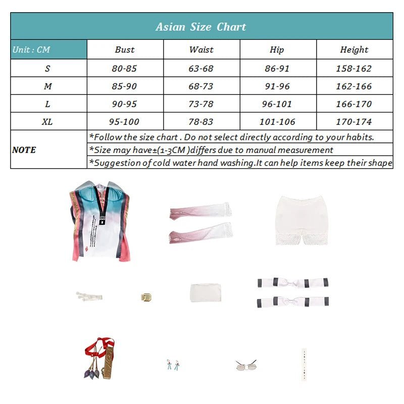 Traje de Cosplay Zhezhi de Juego Wuthering Waves - Vestido de Pintora con Pincel Encantado para Mujer, Disfraz para Fiesta de Halloween - Fantasia Cosera