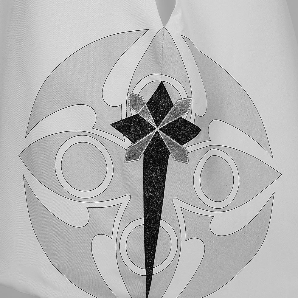 Traje de Genshin Impact Fatui Cloak para Pierr Pantalone Tartaglia Harlequin Doctor Sandrone Columbina Regretor - Fantasia Cosera