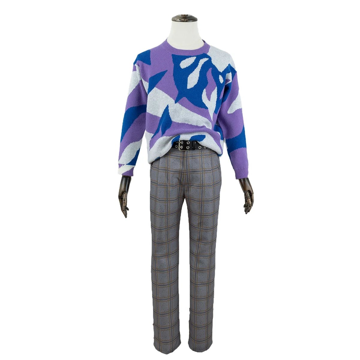 Disfraz Cosplay de Reo Mikage de Blue Lock con Peluca, Sudadera y Pantalones para Uso Diario, Outfit Rosa de Fibra Sintética, Regalo - Fantasia Cosera