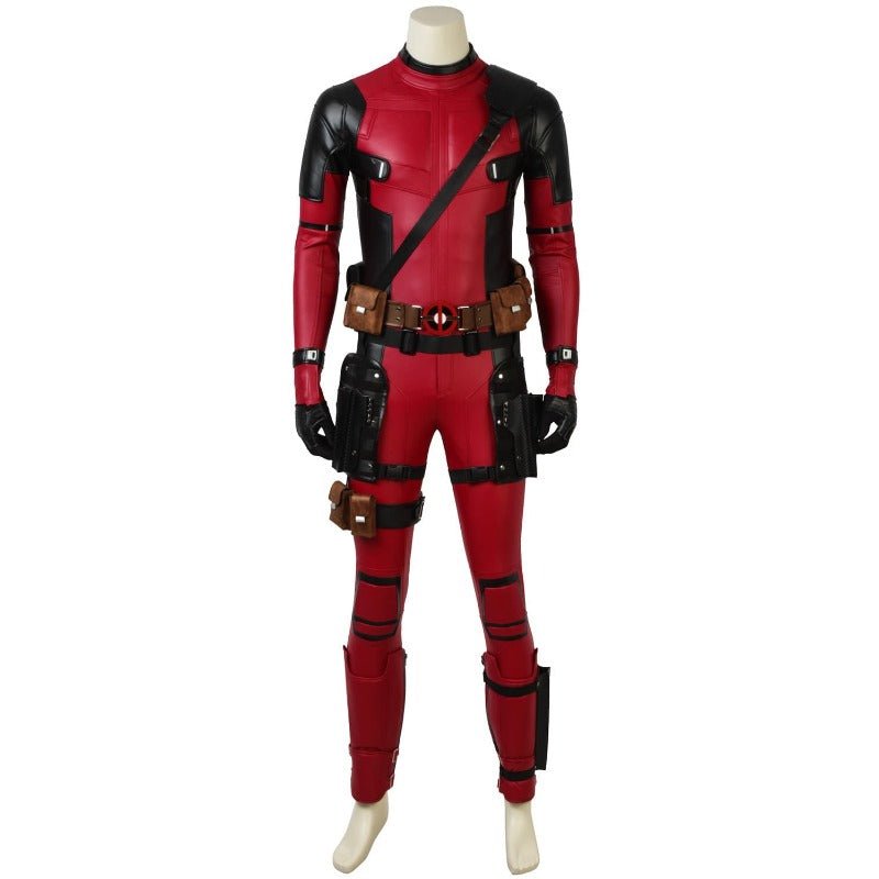 Traje de Cosplay Crimson Comediante - Disfraz de Captain Pool para Halloween y Comic-Con - Fantasia Cosera