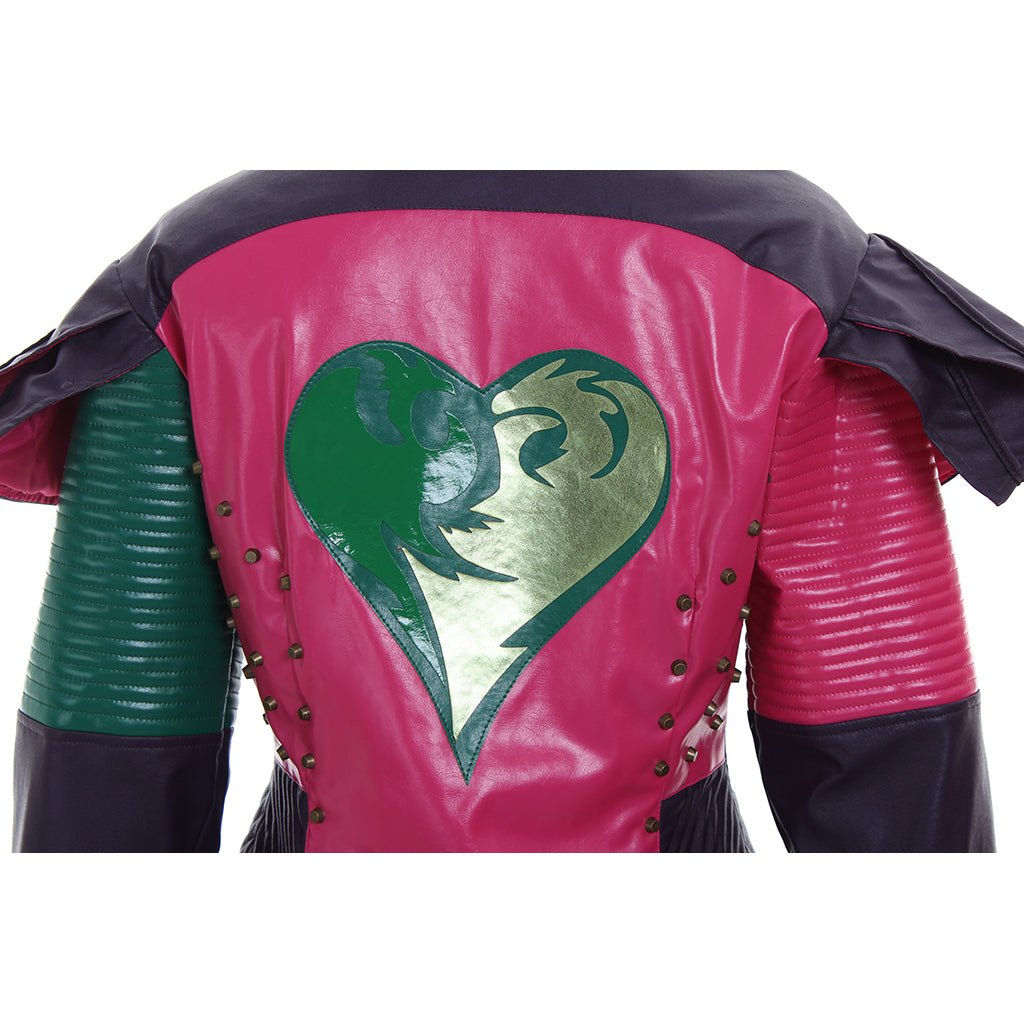 Traje de Cosplay de Mal de Descendientes - Conjunto de Chaqueta y Pantalones Hechos a Medida para Halloween - Fantasia Cosera