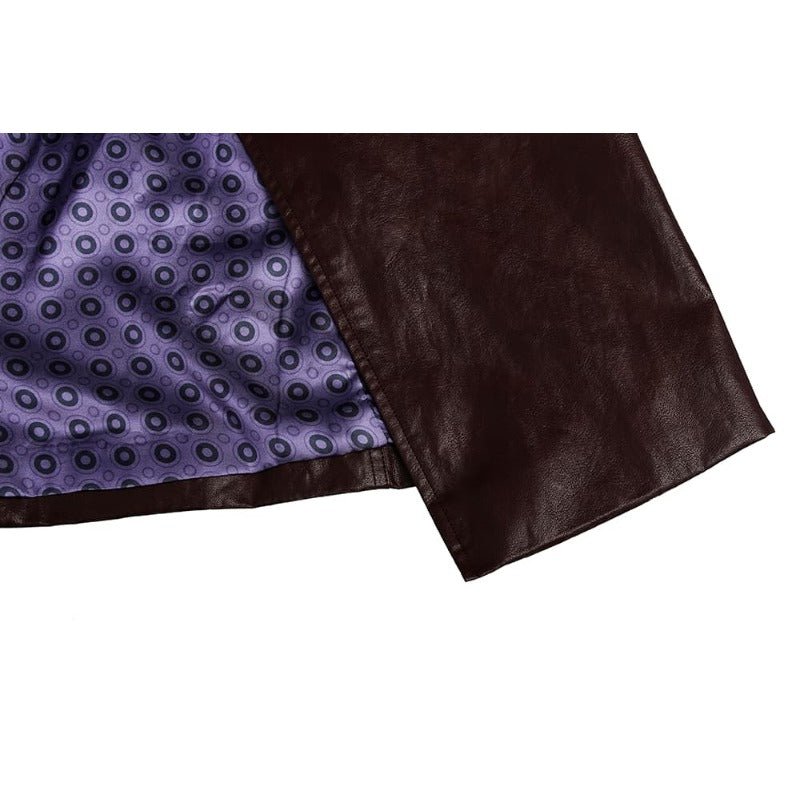 Traje de Cosplay de Yondu Udonta para Adultos y Niños | Outfit de Película en Cuero Marrón para Halloween - Fantasia Cosera