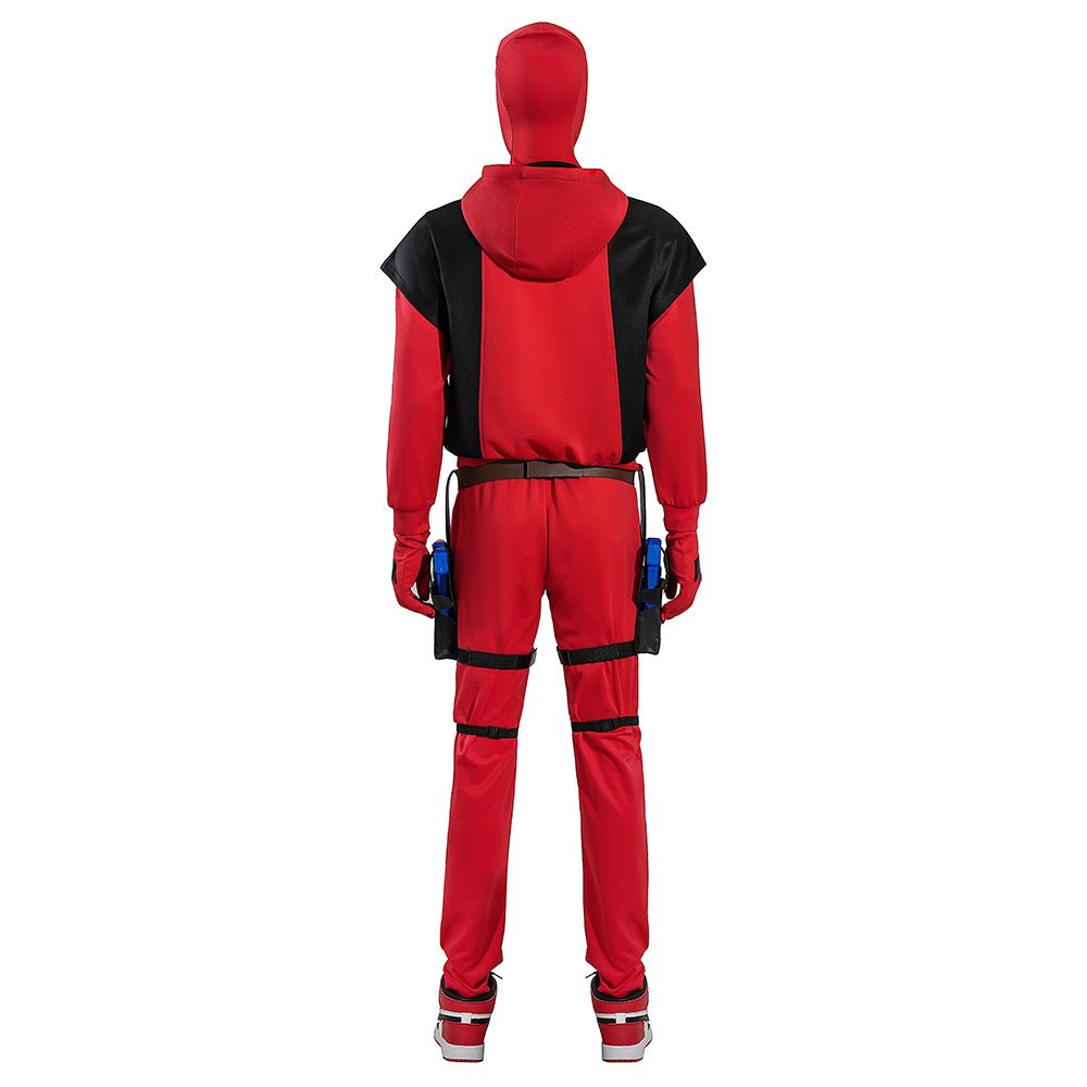 Deadpool 3 - Chaqueta con Capucha para Adultos Disfraz de Cosplay Deadpool - Fantasia Cosera