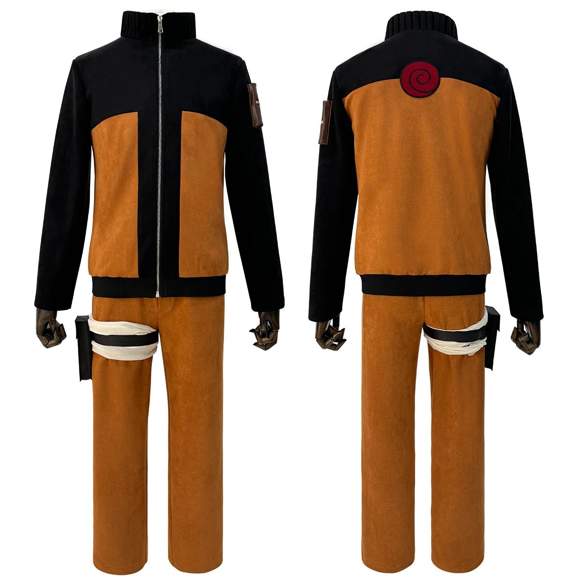 Disfraz Cosplay HOLOUN Anime Uzumaki Versión Adulto Camisa Pantalones Tocado Regalo Navidad Año Nuevo - Fantasia Cosera