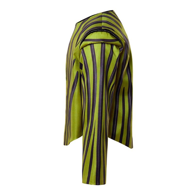 Traje de Cosplay de Griff Tannen Chaqueta Verde para Hombre Halloween Ropa Callejera - Fantasia Cosera