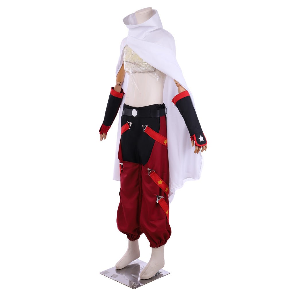 Disfraz de Cosplay de Yoh Asakura de Shaman King The Super Star con Capa - Fantasia Cosera