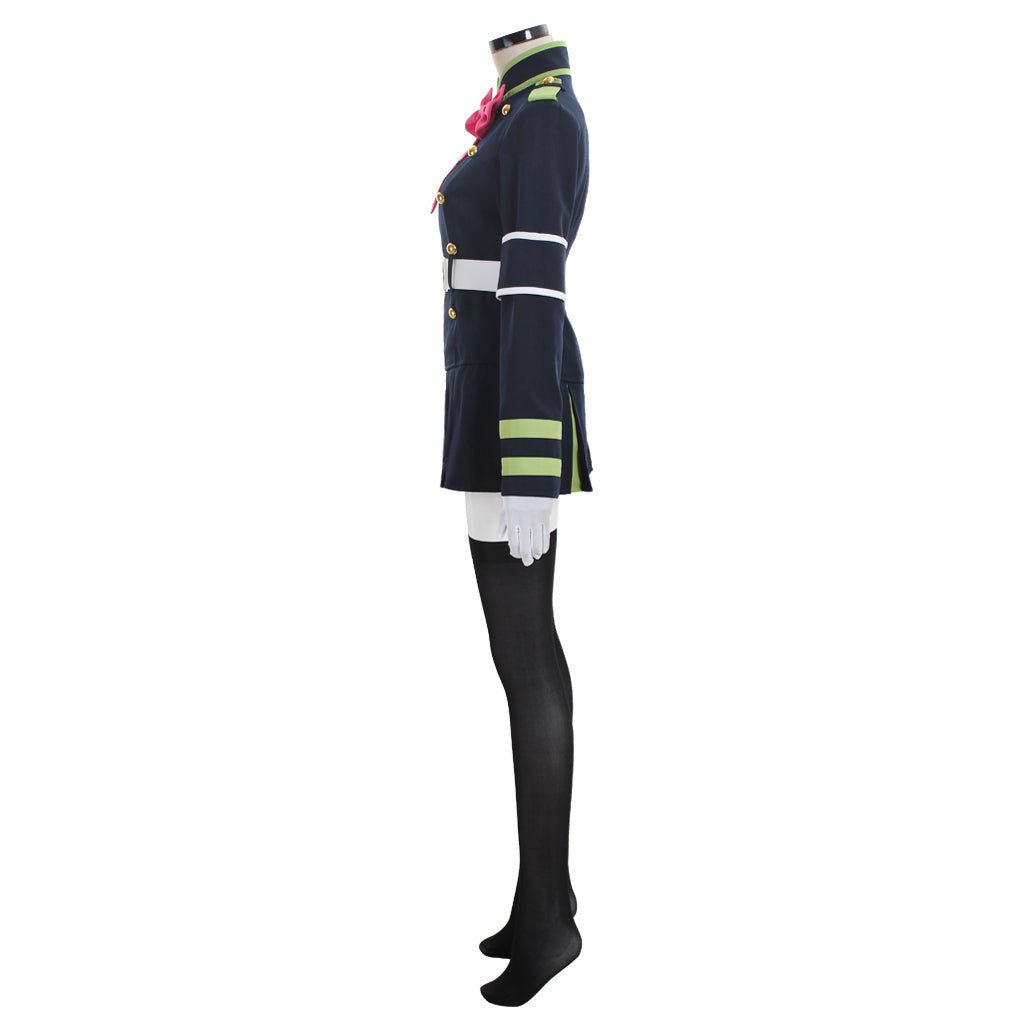 Traje de Cosplay de Shinoa Hiragi de Seraph of the End - Uniforme para Convenciones de Anime y Halloween - Fantasia Cosera