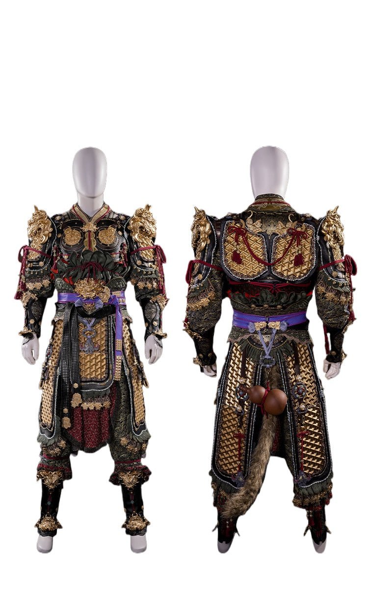 Traje de Cosplay Black Myth Wukong para Hombres | Qitian Dasheng Destino Hombre - Fantasia Cosera