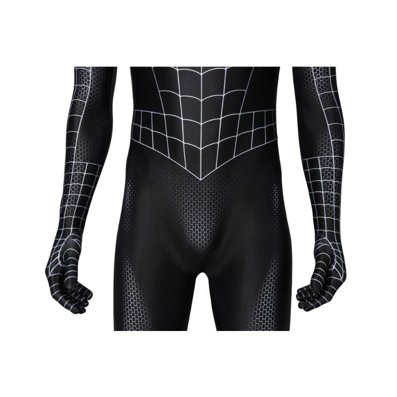 Traje de Venom Spider-Man Simbiote Negro Marvel Spider-Man 3 Cosplay - Fantasia Cosera