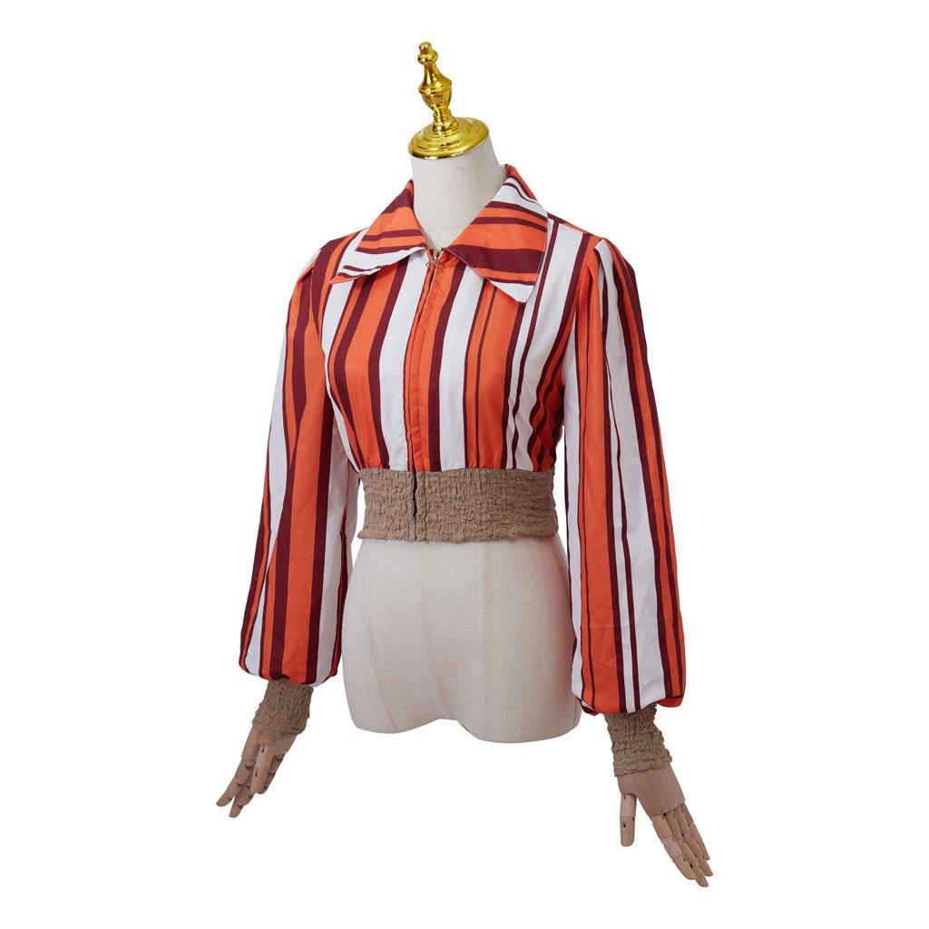 Traje de Cosplay de Donna Sheridan de Mamma Mia para Mujer con Cinturón | Vestuario de Musical de Broadway - Fantasia Cosera