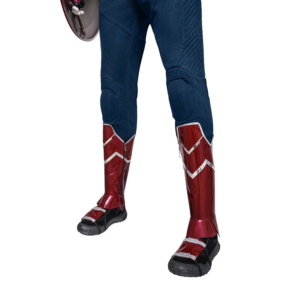 Traje de Cosplay Captain America 4 - Falcon Edición Captain America - Fantasia Cosera