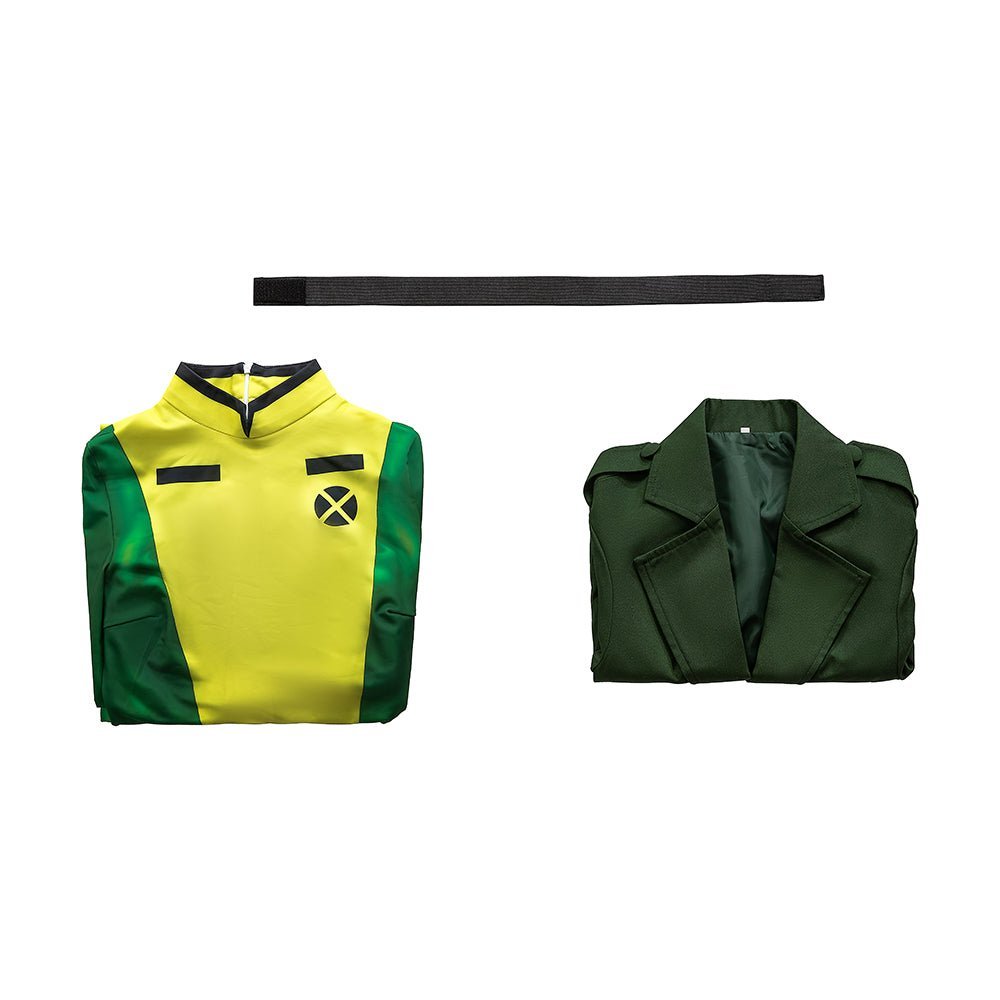 Traje de Cosplay de Rogue de X-Men: La Serie Animada - Calidad Premium - Fantasia Cosera