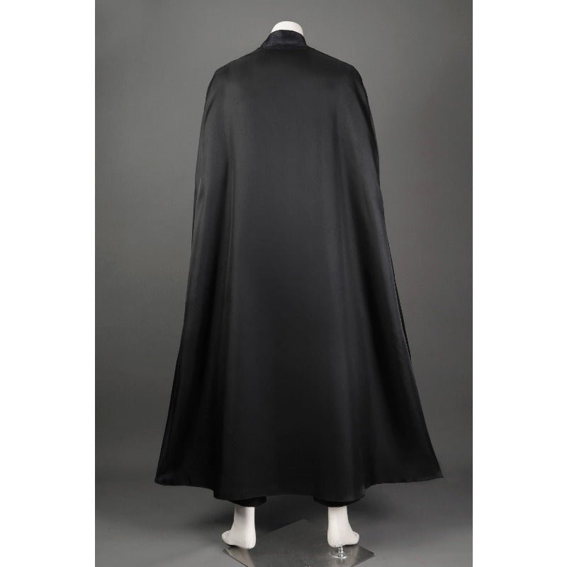 Traje de Cosplay de Kylo Ren para Adultos - Túnica, Pantalones y Capa Negra para Halloween - Fantasia Cosera
