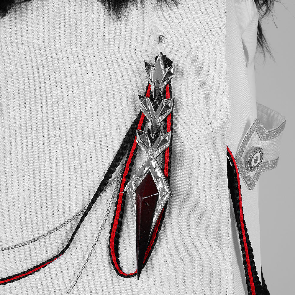 Traje de Genshin Impact Fatui Cloak para Pierr Pantalone Tartaglia Harlequin Doctor Sandrone Columbina Regretor - Fantasia Cosera