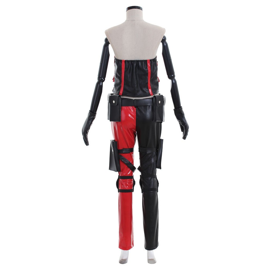 Traje de Cosplay de Harley Quinn – Divertido, Feroz e Icónico Outfit de Supervillana para Mujeres - Fantasia Cosera